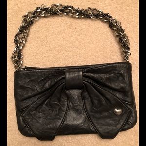 Juicy Couture Leather bag w Chunky Chain detail